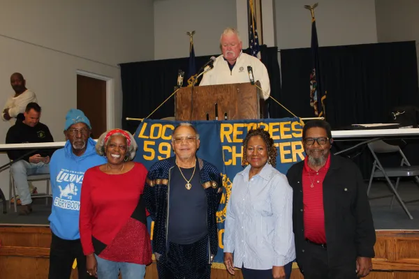 members being sworn in