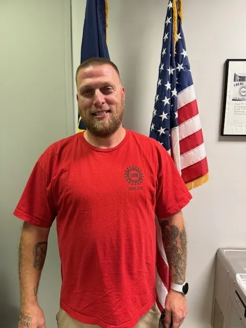 Photo of local 2256 trustee Billy Tobias